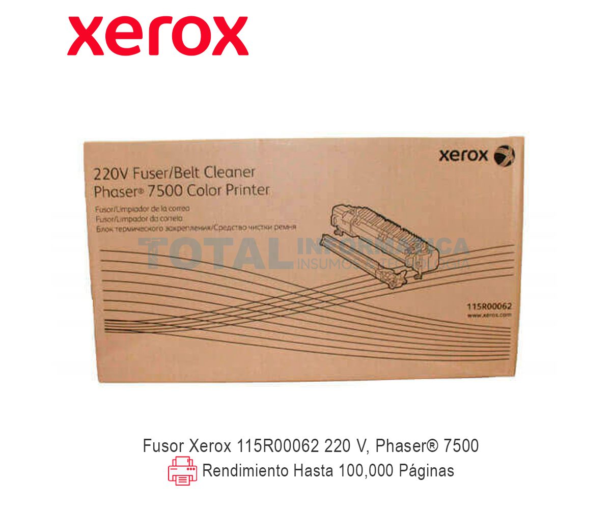 Fusor Xerox R Phaser V K