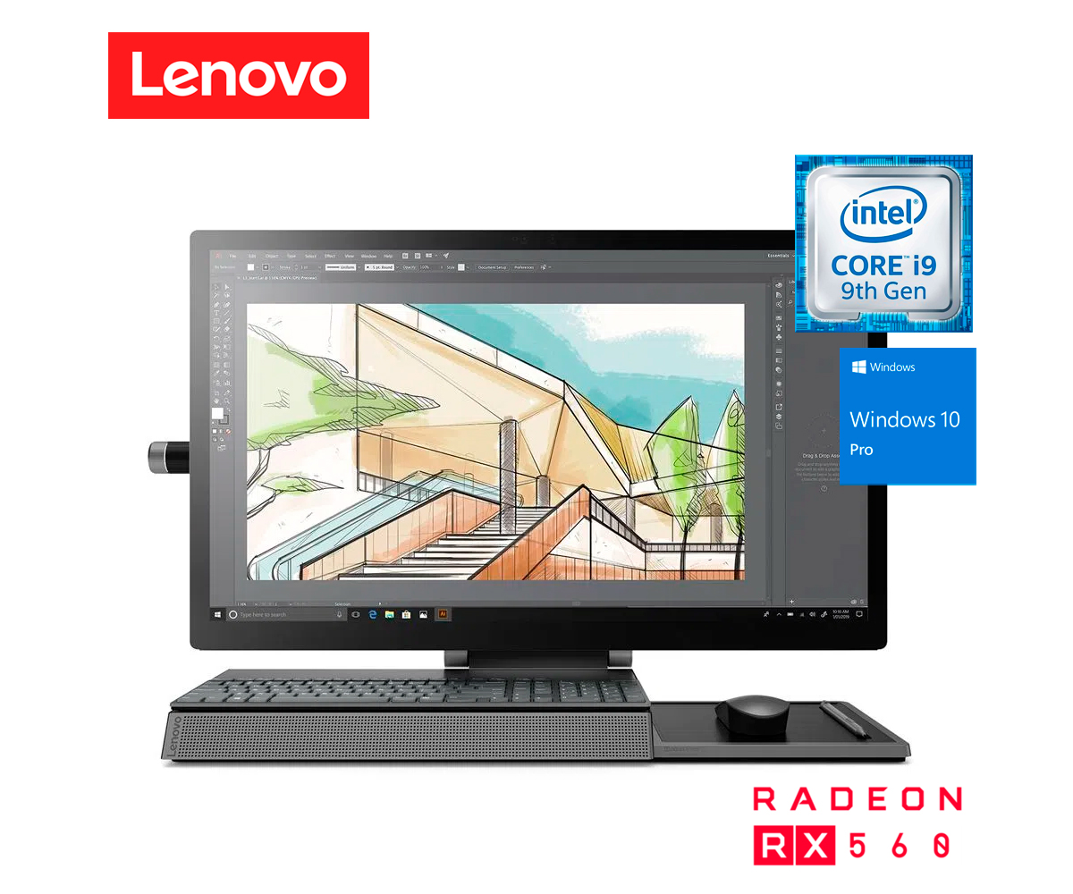 Pc All In One Lenovo Yoga A Icb Led Uhd K Core I Ram