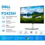 Dell P2425H Monitor 24” FHD IPS 100Hz con USB-C, HDMI y DisplayPort - imagen 1
