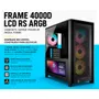 Gabinete Gamer Corsair FRAME 4000D LCD RS ARGB Negro ATX/EATX - imagen 1