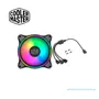VENTILADOR  COOLER MASTER MASTERFAN RGB MF120 HALO BLACK - imagen 2