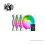 VENTILADOR COOLER MASTER MASTERFAN ARGB MF120 HALO 3IN1 WHITE EDITION - imagen 2