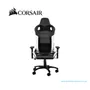 SILLÓN GAMER CORSAIR T1 RACE - CUERO PVC, NILÓN, ESPUMA DE MEMORIA - BLANCO, NEGRO (CF-9010060-WW) - imagen 2