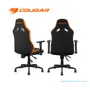 SILLÓN GAMER FUSION SF: ERGONÓMICO, SOPORTA HASTA 120KG, NARANJA/NEGRO (3MFSFORB.0001) - imagen 3