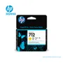 CARTUCHO DE TINTA AMARILLO HP 3ED69A(712A), 29ML, DESIGNJET T210, T230, T250, T630, T650 - imagen 1