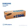 TONER SAMSUNG SU042A CLT-C506L CYAN 3,500 PAG - imagen 1