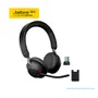 AUDIFONOS CON MICROFONO JABRA EVOLVE2 65 STEREO, INALAMBRICO, USB-A/BLUETOOTH, NEGRO(26599-999-999)  - imagen 2