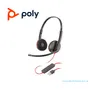 AURICULARES ESTEREO POLY BLACKWIRE 3220 USB-A, NEGRO - imagen 1