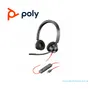 AURICULARES ESTEREO POLY BLACKWIRE 3320 USB-C + adaptador USB-C/A + CERTIFICADOS POR MICROSOFT TEAMS - imagen 1