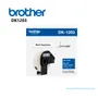 ROLLO DE PAPEL BROTHER DK1203, 300 LABELS - imagen 1