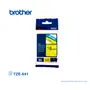 CINTA BROTHER TZE-641 18MM, BLACK ON YELLOW 3/4" - imagen 1
