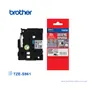 CINTA BROTHER TZES961 36MM BLACK ON MATE SILVER 1.5"  - imagen 2
