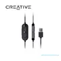 AUDIFONO CON MICROFONO CREATIVE CHAT USB-C, NOISE-CANCELLING MUTE, COLOR NEGRO(51EF0980AA000) - imagen 3