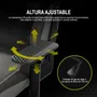 SILLA GAMING CORSAIR T3 RUSH-GRIS/CARBON(CF-9010056-WW) - imagen 6