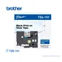 CINTA BROTHER TZE-151/TZE151 24 MM BLACK ON CLEAR 1" - imagen 1