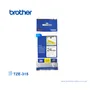 CINTA BROTHER TZE-315 6 MM WHITE ON BLACK 1/4" - imagen 1