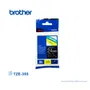 CINTA BROTHER TZE-355 24MM WHITE ON BLACK 1" - imagen 1