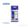 CINTA BROTHER TZE-S211/TZES211 6 MM BLACK ON WHITE 1/4" - imagen 1