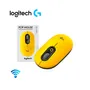 MOUSE LOGITECH POP ( 910-006543 ) BLUETOOTH, NEGRO CON AMARILLO - imagen 1