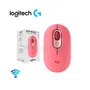 MOUSE LOGITECH POP ( 910-006545 ) BLUETOOTH, CORAL ROSA - imagen 1