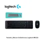 COMBO TECLADO LOGITECH + MOUSE MK220 INALAMBRICO USB SP ( 920-004430 ) NEGRO - imagen 1