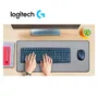 COMBO TECLADO LOGITECH + MOUSE MK235 INALAMBRICO USB SP ( 920-007901 ) NEGRO - imagen 3