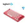 TECLADO LOGITECH POP KEYS ( 920-010715 ) WIRELESS/BT CORAL ROSE - imagen 2