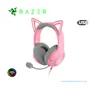 AUDIFONO CON MICROFONO RAZER KRAKEN KITTY V2, CHROMA RGB, USB, ROSA(RZ04-04730200-R3U1) - imagen 1