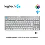 TECLADO LOGITECH G915 TKL LIGHTSPEED ( 920-009660 ) RGB LIGHTSYNC MECÁNICO, BLANCO - imagen 1