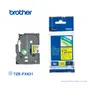 CINTA BROTHER TZE-FX631 12MM BLACK ON YELLOW 1/2"  - imagen 1