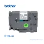 CINTA BROTHER TZE-121/TZE121 9MM BLACK ON TRANSP. 3/8"  - imagen 1