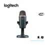 MICROFONO BLUE YETI NANO, USB STREAMING CARDIOD/OMNI, GRIS(988-000508) - imagen 1