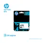TINTA HP 670 BLACK ( CZ113AL ) ADVANTAGE 3525, 250 PÁG - imagen 1