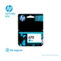 TINTA HP 670 CYAN ( CZ114AL ) ADVANTAGE 3525, 300 PÁG - imagen 1