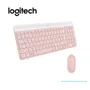 KIT TECLADO + MOUSE LOGITECH MK470, WIRELESS, SLIM, USB, ROSA(920-011312) - imagen 1