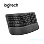 TECLADO LOGITECH ERGO WAVER, INALAMBRICO/BLUETOOTH, GRAPHITE(920-012278) - imagen 1