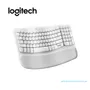 TECLADO LOGITECH ERGO WAVER, INALAMBRICO/BLUETOOTH, BLANCO(920-012279) - imagen 1