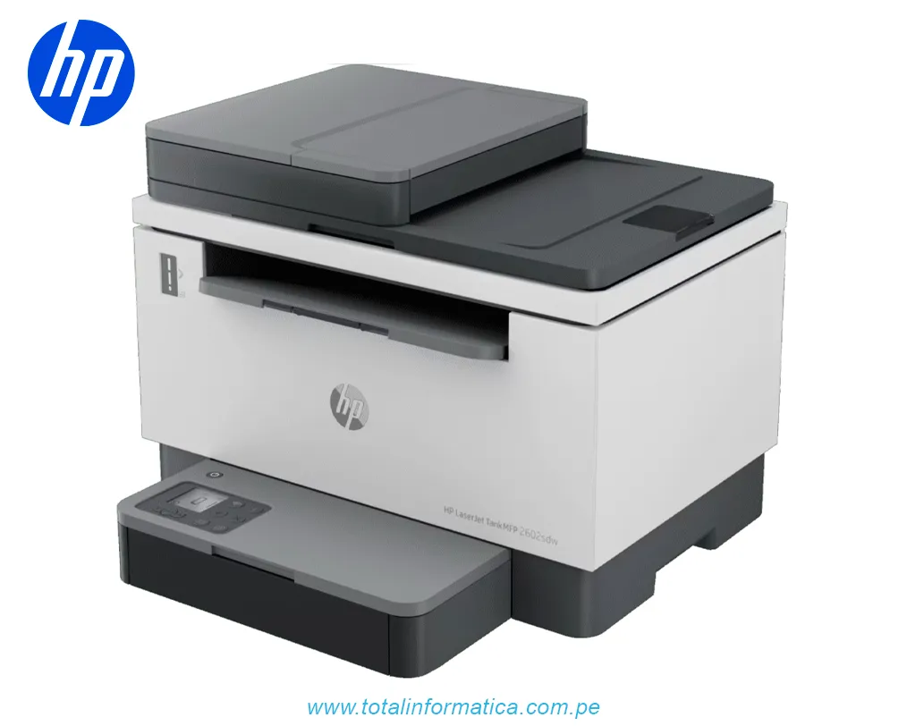 Multifuncional HP LaserJet Tank 2602sdw 2R7F5A (Usb, Red y Wifi) C/ADF - imagen 2