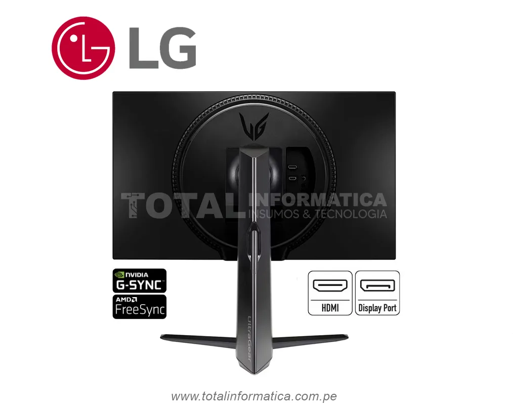 Monitor LG 27GS65F-B UltraGear FHD 1920 x 1080 27" pulgadas 180Hz - imagen 3