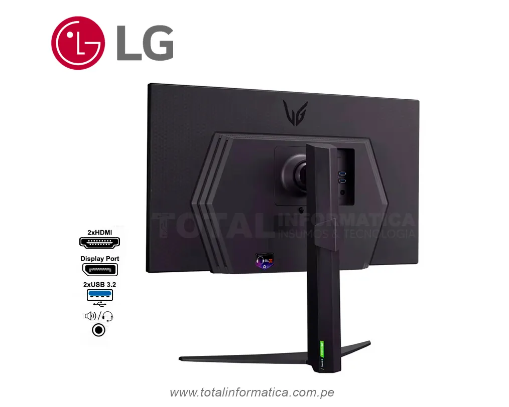 LG Monitor UltraGear 27GR83Q-BK QHD 2K 240Hz / 1ms - imagen 3