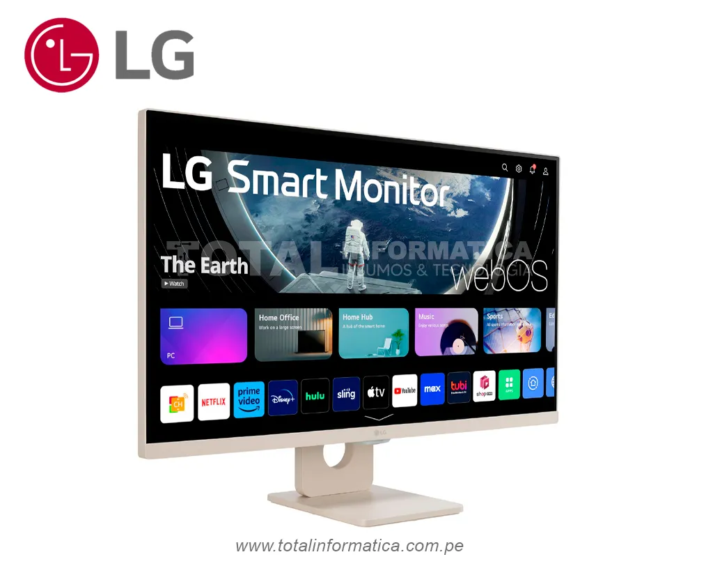 LG Monitor Smart 27" 27U511SA IPS 100Hz WebOs23 / Bluetooth - imagen 2