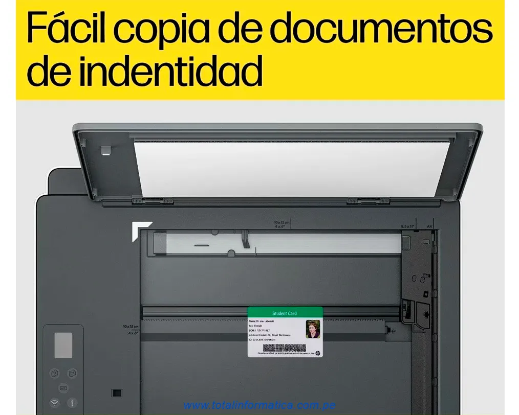 Impresora HP Smart Tank 580 1F3Y2A Wi-Fi/BT/USB 2.0 - imagen 3