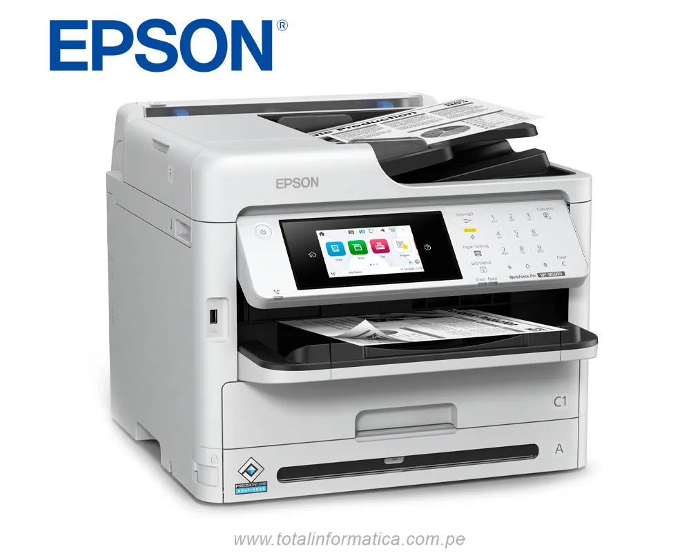 Impresora Multifuncional Monocromática WorkForce Pro WF-M5899 Dúplex / 34 ppm  - imagen 2
