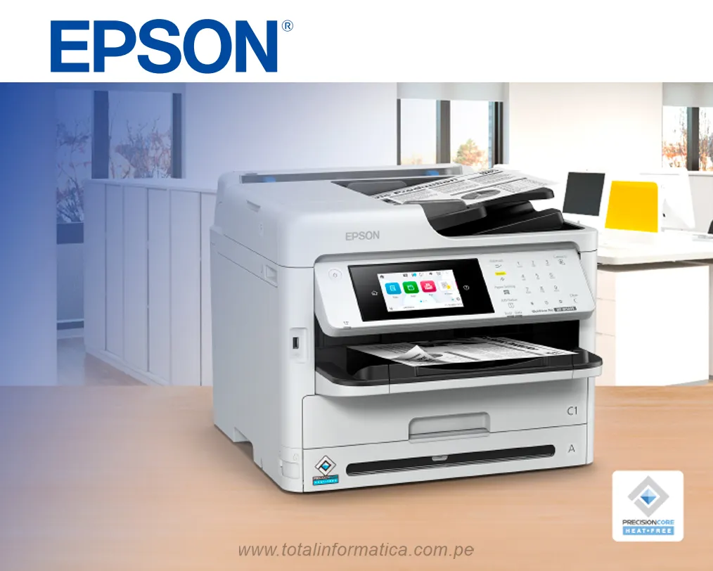 Impresora Multifuncional Monocromática WorkForce Pro WF-M5899 Dúplex / 34 ppm  - imagen 4