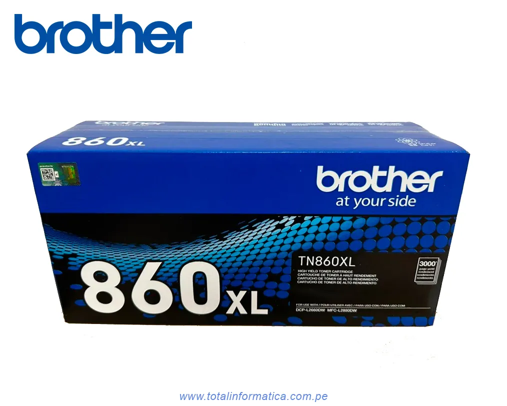 Tóner Brother TN-860XL | Rendimiento Extra | Original - imagen 2