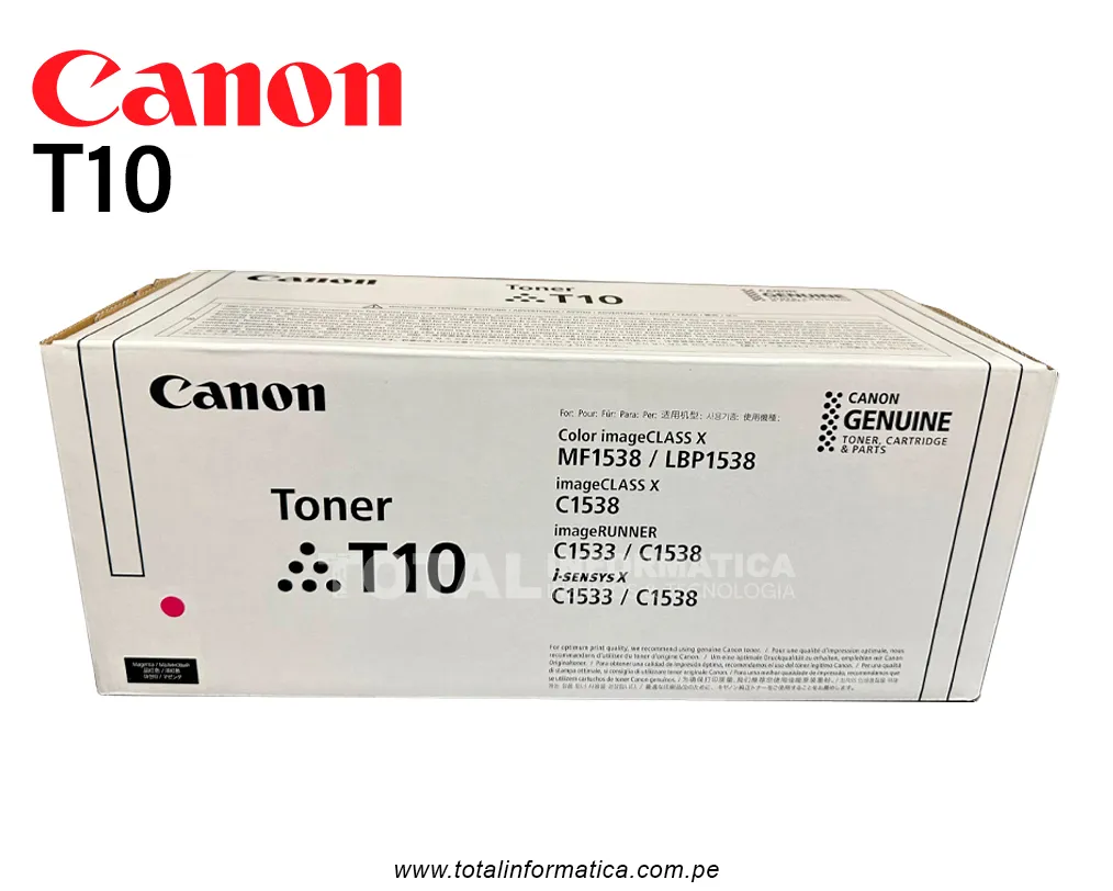 Toner Canon T10 Magenta / imageRUNNER C1538iF - imagen 2