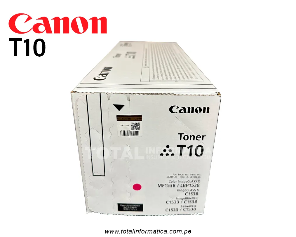 Toner Canon T10 Magenta / imageRUNNER C1538iF - imagen 3