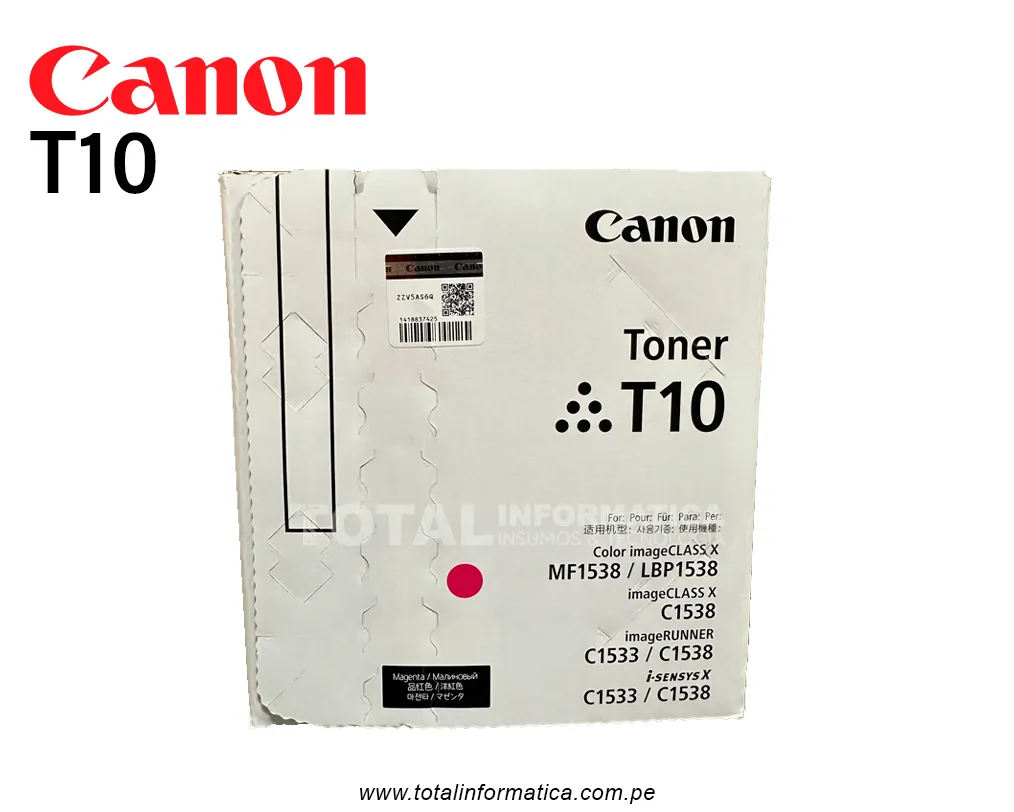 Toner Canon T10 Magenta / imageRUNNER C1538iF - imagen 4