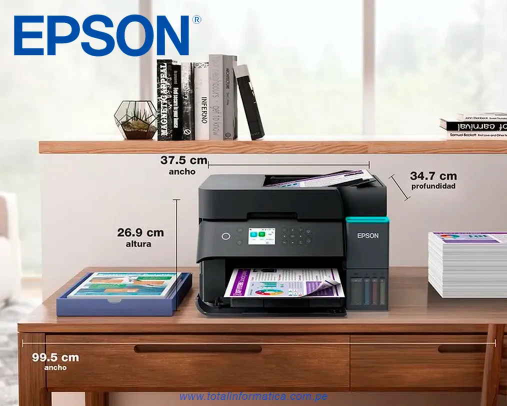 Impresora Epson L6370 Ecotank Multifuncional Wi-Fi / Ethernet / USB - imagen 4