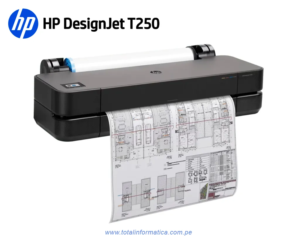 HP DesignJet T250 24-in A1 Printer 5HB06D - imagen 2